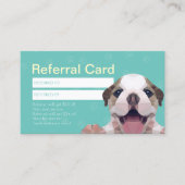 Carte De Référencement Garderie pour animaux de compagnie baignade et toi (Devant)