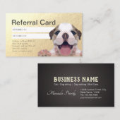 Carte De Référencement Garderie pour animaux de compagnie baignade et toi (Devant / Derrière)