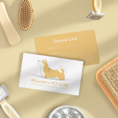 Carte De Référencement Garderie pour animaux de compagnie baignade et toi