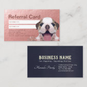 Carte De Référencement Garderie pour animaux de compagnie baignade et toi (Devant / Derrière)