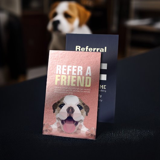 Carte De Référencement Garderie pour animaux de compagnie Bain et Groomin