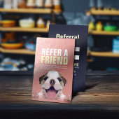 Carte De Référencement Garderie pour animaux de compagnie Bain et Groomin