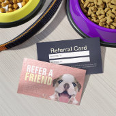 Carte De Référencement Garderie pour animaux de compagnie Bain et Groomin