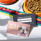 Carte De Référencement Garderie pour animaux de compagnie Bain et Groomin