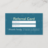 Carte De Référencement Garderie pour animaux de compagnie Bain et Groomin (Dos)