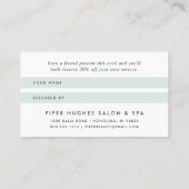 Carte De Référencement Géode Seaglass (Dos)