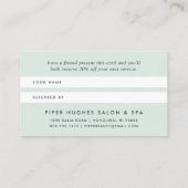 Carte De Référencement Géode Seaglass (Dos)