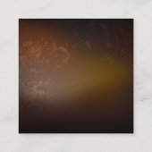 Carte De Référencement Horloge Steampunk avec des engrenages anciens (Dos)