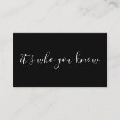 Carte De Référencement it who (Devant)