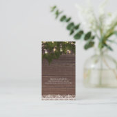 Carte De Référencement Ivy String Lights Mason Jar Rustic Référer un ami (Debout devant)