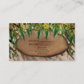 Carte De Référencement JUNGLE PARTY Gold Glam Poster de animal recommande (Dos)