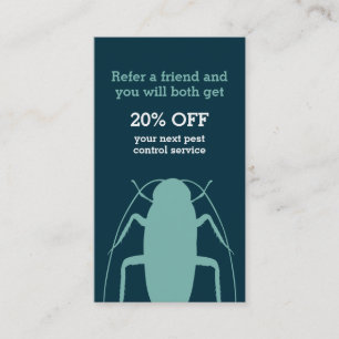 Carte De Référencement La lutte contre les parasites entretient le client