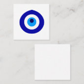 Carte De Référencement L'amulette turque a appelé Nazar (Devant / Derrière)