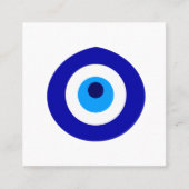 Carte De Référencement L'amulette turque a appelé Nazar (Devant)