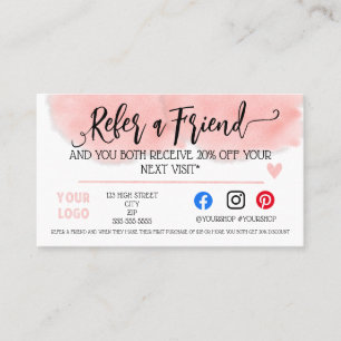 Carte De Référencement L'entreprise recommande une remise marketing à un 