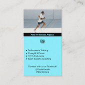 Carte De Référencement Les Résultats Juste Transforment Les Athlètes Loya (Devant)