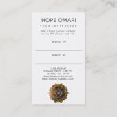 Carte De Référencement Mandala Âme Gitane (Dos)