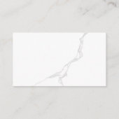 Carte De Référencement Marbre Blanc (Dos)