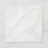 Carte De Référencement Marbre Blanc (Devant)