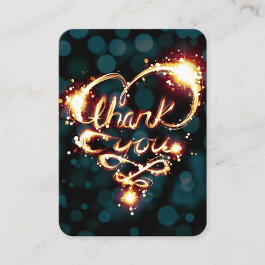 Carte De Référencement merci légers se réfèrent un programme d'ami (Devant)