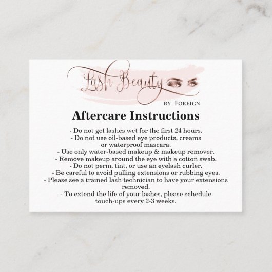 CARTE DE RÉFÉRENCEMENT MODÈLE (Dos)