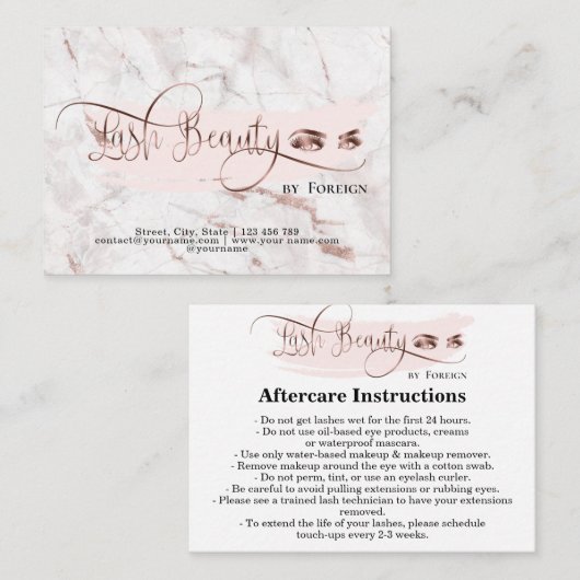 CARTE DE RÉFÉRENCEMENT MODÈLE (Devant / Derrière)