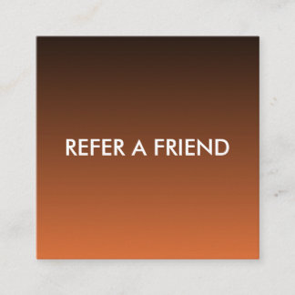 Carte De Référencement Modern Luxury Refer a Friend Card for Salon & Spa