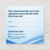 Carte De Référencement Modern Pressure Washing Power Wash House Cleaning (Dos)