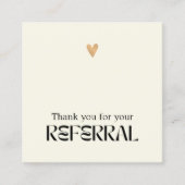 Carte De Référencement Moderne élégant Pastel Bold Heart Icon Salon (Devant)