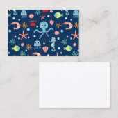 Carte De Référencement Monde marin (Devant / Derrière)