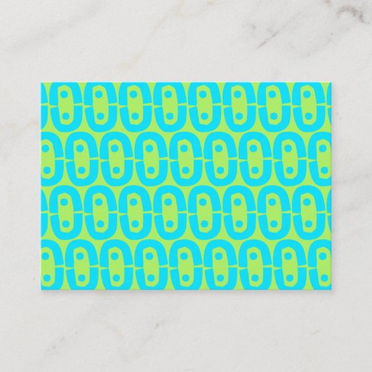 Carte De Référencement motif moderne et coloré (Devant)