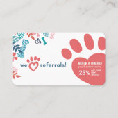 Carte De Référencement Nous aimons les références Floral & Foliage Emprei (Devant)