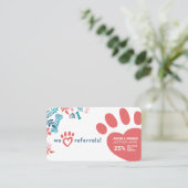 Carte De Référencement Nous aimons les références Floral & Foliage Emprei (Debout devant)