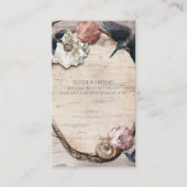 Carte De Référencement Oiseau de mer blanc rustique aiguiller un ami (Devant)