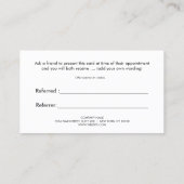 Carte De Référencement Orientation vers FAUX Gold et Black Red Heart (Dos)