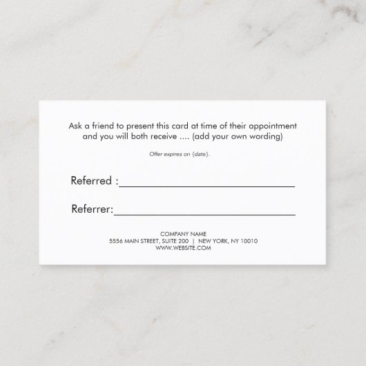 Carte De Référencement Orientation vers FAUX Gold et Black Red Heart (Dos)