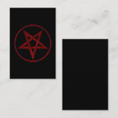 Carte De Référencement Pentagram Red Devil (Devant / Derrière)