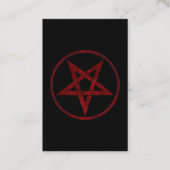 Carte De Référencement Pentagram Red Devil (Devant)