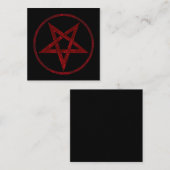 Carte De Référencement Pentagram Red Devil (Devant / Derrière)