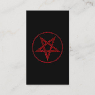 Carte De Référencement Pentagram Red Devil