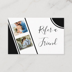 Carte De Référencement Photographe moderne et professionnel