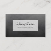 Carte De Référencement Professional Simple Black Friend Referend (Dos)