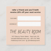 Carte De Référencement Référez-vous à l'illustration des mains mignonnes