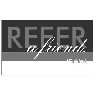 Carte De Référencement référez-vous un recouvrement d'ami