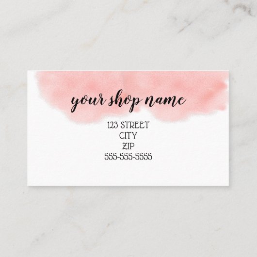 Carte De Référencement remise de vente de certificat-cadeau d'entreprise (Dos)