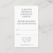 Carte De Référencement renvoyer un ami peuplier faux-trembles (Dos)