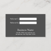 Carte De Référencement Rose moderne Parties scintillant d'or Salon de bea (Dos)