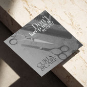 Carte De Référencement Salon gris élégant Coupon de réduction essentielle