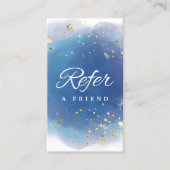 Carte De Référencement Signature holographique Script moderne Parties sci (Devant)