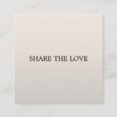 Carte De Référencement Simple Elegant Faux Silver Beauté (Devant)